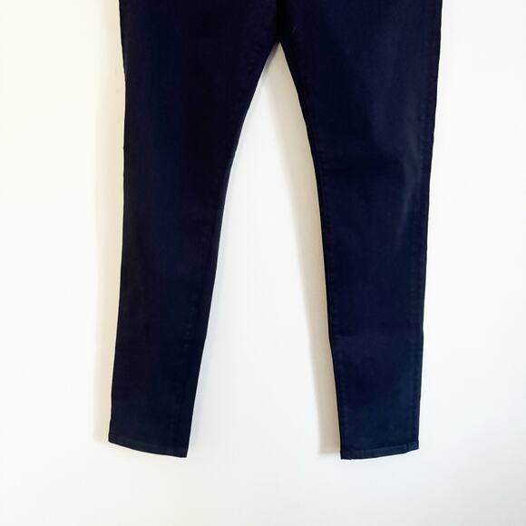 AG Adriano Goldschmied The Farrah High Rise Skinny Ankle Jeans Navy Blue 28 - Picture 5 of 11
